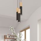 Aluminium Pendelleuchte Braun, Francesca