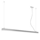 Aluminium Pendelleuchte Grau, Mascha, 48W, 3000K LED
