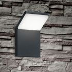Anthrazit Außenleuchte Modern, Solana, 9W, 3000K LED, IP54