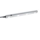 Silberne Küchenschrankbeleuchtung Kunststoff, Sarila, 1W, 3000K LED, mit Schalter