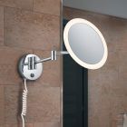 Chrom Wandleuchte Modern, Bartje, 3W, 3000K LED, IP44, mit Schalter