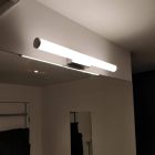 Chrom Spiegelbeleuchtung Modern, Staby, 6,5W, 3000K LED, IP44, mit Schalter