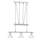 Nickel Pendelleuchte Antik, Portland