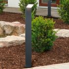 Schwarze Außenleuchte Modern, Solana, 9W, 3000K LED, IP54