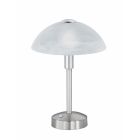 Nickel Bankerlampe Antik, Notaris, 4W, 3000K LED, mit Schalter