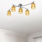 Schwarze Deckenlampe Modern, Kyan