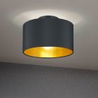 Schwarze Deckenlampe Modern, Jeany
