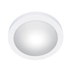 Weiße Badezimmer Deckenleuchte Glas, Hadleigh, IP44