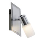 Graue Deckenstrahler Glas, Morely, 4,3W, 3000K LED, mit Schalter