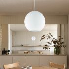 Weiße Pendelleuchte Design, Riley
