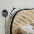 Schwarze Tischleuchte Modern, Yelaisa, 3W, 3000K LED, mit Schalter