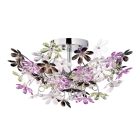 Chrom Deckenleuchte Retro, Wooler