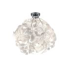 Chrom Deckenlampe Retro, Urwa