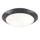 Anthrazit Deckenlampe Modern, Gandrup, IP54