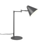 Anthrazit Schreibtischlampe Modern, Jille, mit Schalter