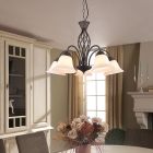 Rostfarbene Kronleuchter Antik, Detroit