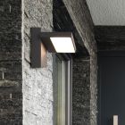 Anthrazit Außenleuchte Modern, Tabita, 8W, 3000K LED, IP54