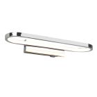 Chrom Wandleuchte Badezimmer Modern, Martin, 17W, 3000K LED, IP44