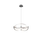 Nickel Pendelleuchte Modern, Remy, 42W, 3000K LED