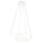 Weiße Pendelleuchte Design, Teodore, 34W, White Switch LED, 3-stufig dimmbar