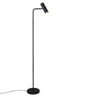 Schwarze Stehlampe Modern, Kaso, mit Schalter