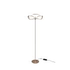 Messing Stehlampe Modern, Remy, 31W, 3000K LED, mit Schalter