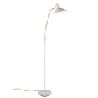 Weiße Stehlampe Antik, Merit