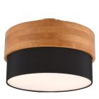 Schwarze Deckenlampe Modern, Sylvia
