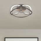 Nickel Deckenlampe Modern, Remy, 20W, 3000K LED