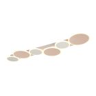 Weiße Deckenlampe Modern, Vasiliki, 3-stufig dimmbar