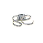 Silberne Deckenlampe Modern, Davu, 40W, 3000K LED