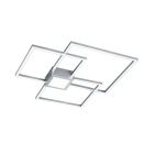 Nickel Deckenlampe Modern, Kimoni, 38W, 3000K LED