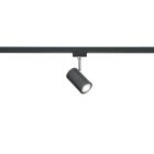 Schwarzer Kaso-Spot für 2-Phasen-Schienenbeleuchtung