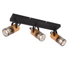 Schwarze Deckenstrahler Vintage, Jessica