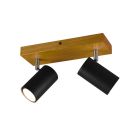 Schwarze Deckenstrahler Modern, Kaso