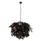 Schwarze Pendelleuchte Retro, Urwa