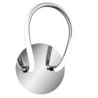Chrom Wandleuchte Design, Marell, 11W, 4000K LED, 3-stufig dimmbar