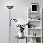 Schwarze Stehlampe Modern, Larry, mit Schalter