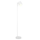 Weiße aufladbare Stehlampe Metall, Suraya, 4,5W, 3000K LED, 3-stufig dimmbar