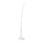 Weiße Stehlampe Design, Quirinus, 19W, 4000K LED, mit Schalter