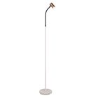Braune Stehlampe Modern, Suradj, mit Schalter