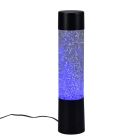 Schwarze Tischleuchte Modern, Umar, 1W, RGB LED, mit Schalter