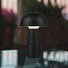 Schwarze Außen Tischleuchte Modern, Rachelle, 2W, 3000K LED, IP44, mit Schalter