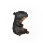 Schwarze Tischleuchte Modern, Reduan, mit Schalter