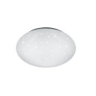 Weiße Deckenlampe Modern, Neda, 18W, warm- bis kaltweiß einstellbare LED, mit Fernbedienung