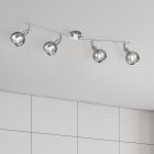 Chrom Deckenstrahler Modern, Omari