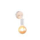 Weiße Wandleuchte Vintage, Simran