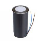 Moderne Bodeneinbaustrahler außen Silber, Marcus, 1W, 6500K LED, IP67