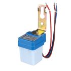 Weiße Dämmerungssensore Kely, Polyester, IP44