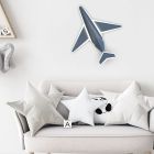 Metall Kinderzimmer Deckenleuchte Weiß, Jet, 37W, 3000K LED, 3-stufig dimmbar